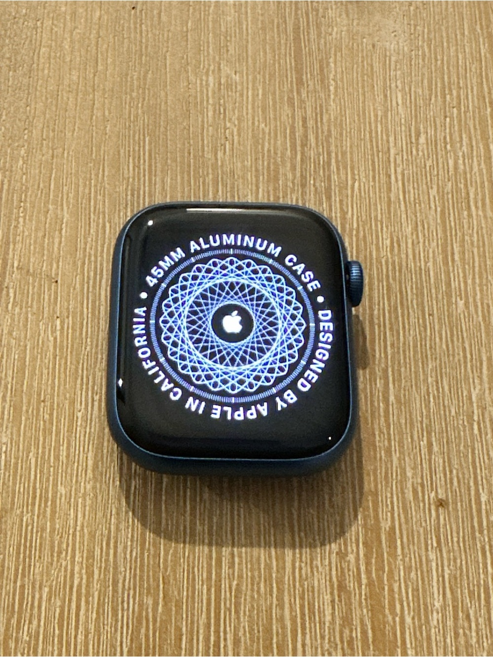 Apple Watch with Navy Blue and Black Bands - Picture 2 of 7